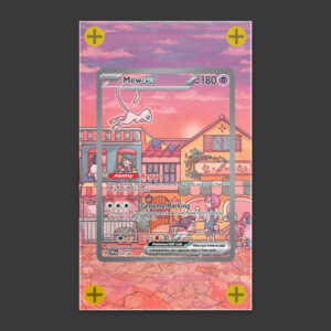 Mew EX - Black Star Promo Art Frame