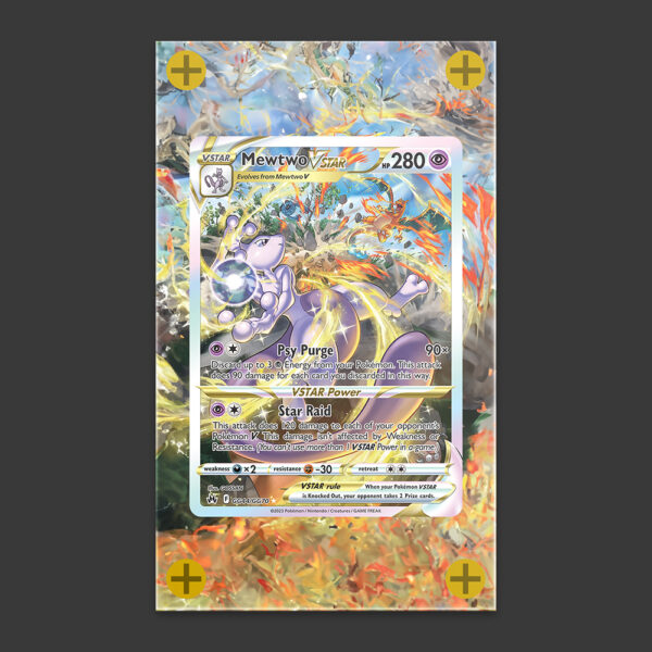 Mewtwo VSTAR - Crown Zenith Art Frame