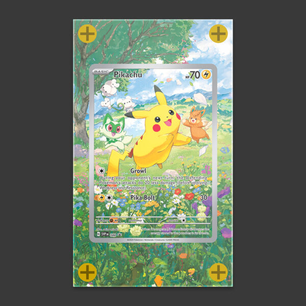 Pikachu - Black Star Promo Art Frame