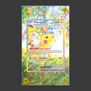 Pikachu EX - Surging Sparks Art Frame