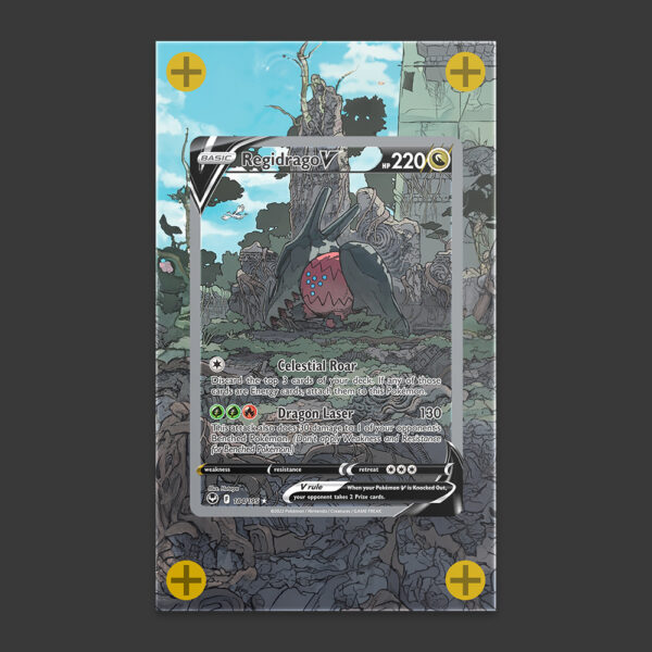 Regidrago V - Silver Tempest Art Frame