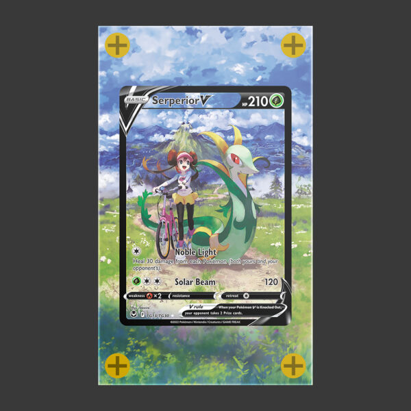 Serperior V - Silver Tempest Art Frame