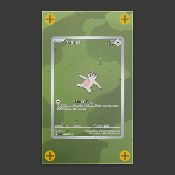Slakoth - Surging Sparks Art Frame