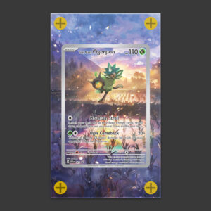 Teal Mask Ogerpon - Black Star Promo Art Frame