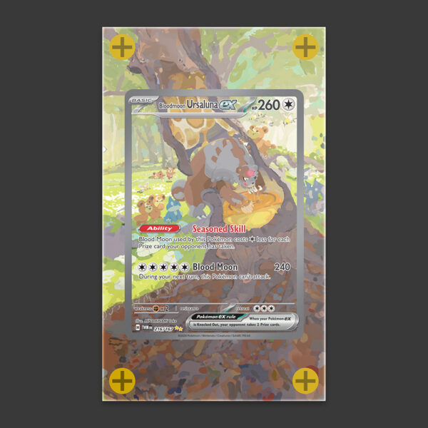 Ursaluna EX - Twilight Masquerade Art Frame