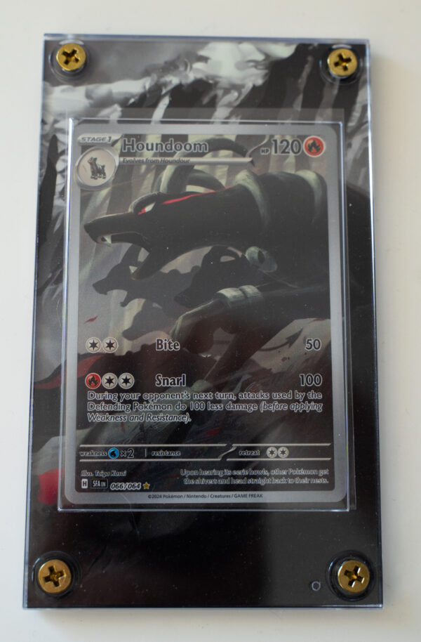 Houndoom - Art Display met kaart - Afbeelding 2