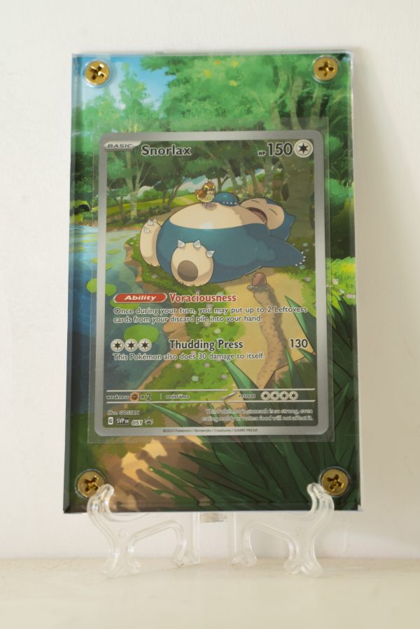 Snorlax - Art Display met kaart - Afbeelding 2