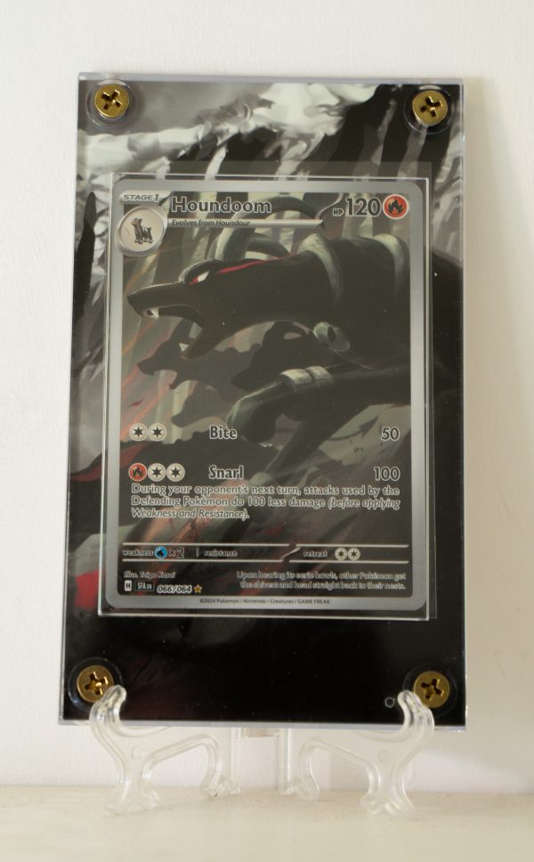 Houndoom - Art Display met kaart - Afbeelding 2