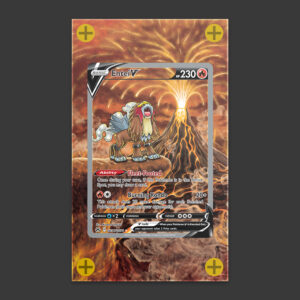 Entei V - Crown Zenith Art Frame