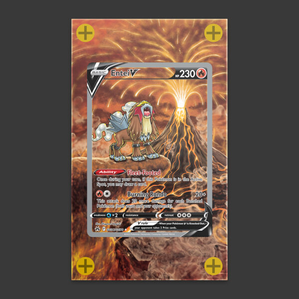 Entei V - Crown Zenith Art Frame