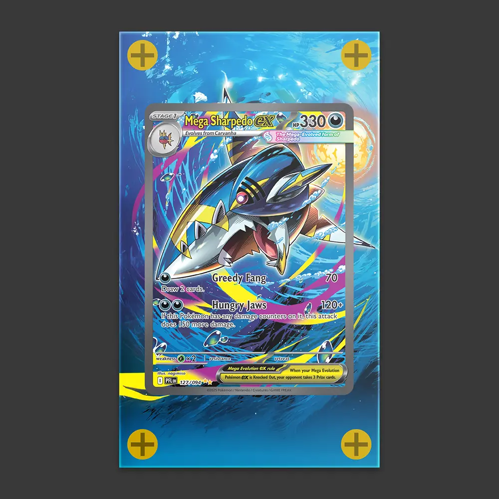 Mega Sharpedo EX Phantasmal Flames copy